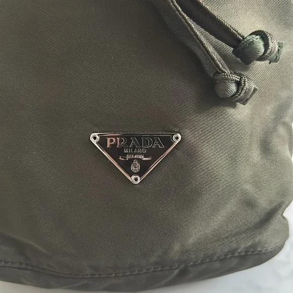 Prada Pouch in Dark Green - Picture 3 of 7